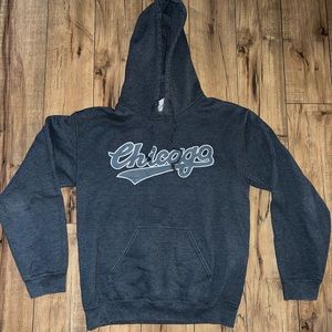 gray Chicago sweatshirt